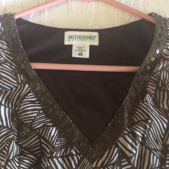 Maternity flowy top - Picture 3 of 4